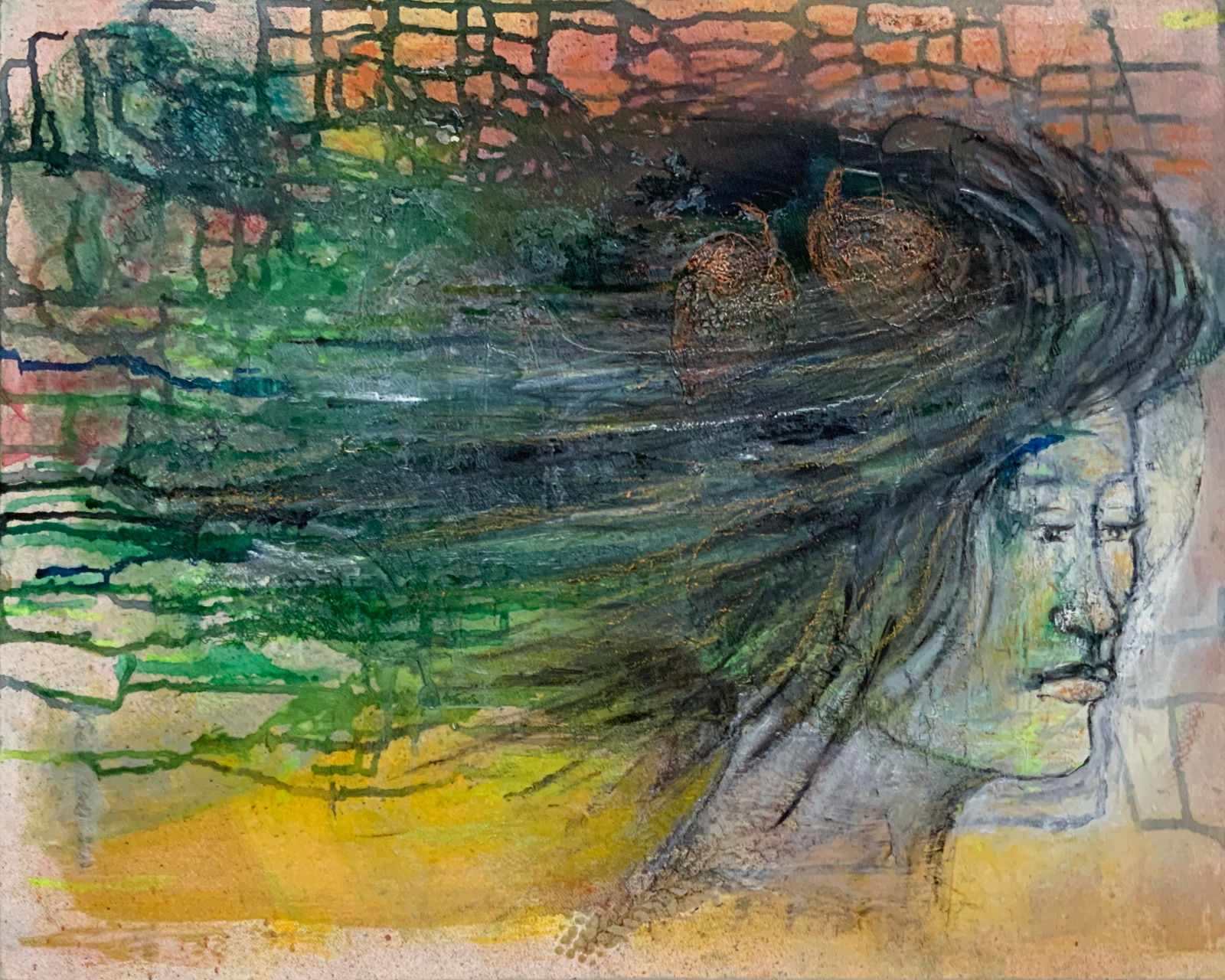 Du hast was verloren, 2021, 80 x 60 cm